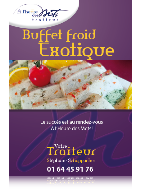 traiteur buffet froid exotique