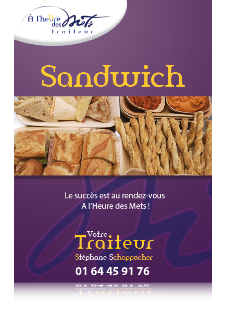 sandwich pour dejeuner entreprise